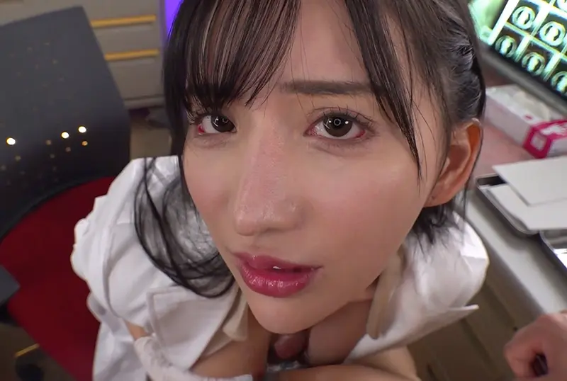 POV angle of Yuzuriha Karen