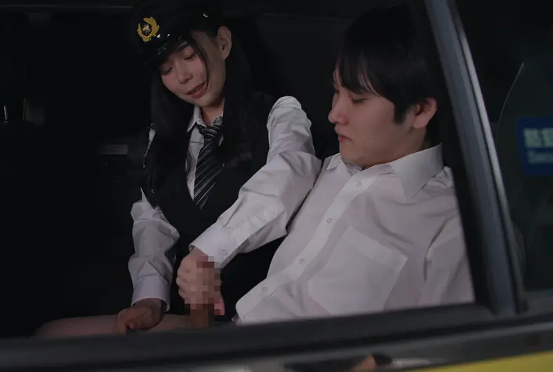 Yoshine Yuria giving a handjob