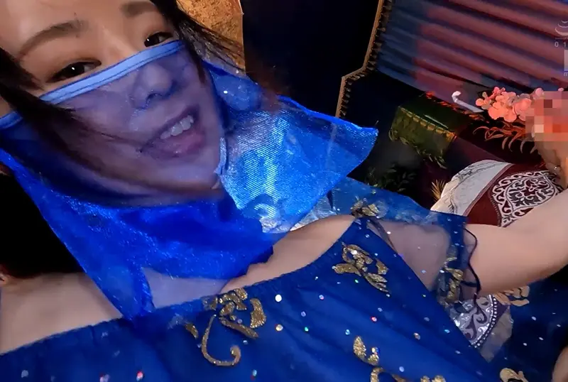 Nakayama Fumika giving a handjob cumshot